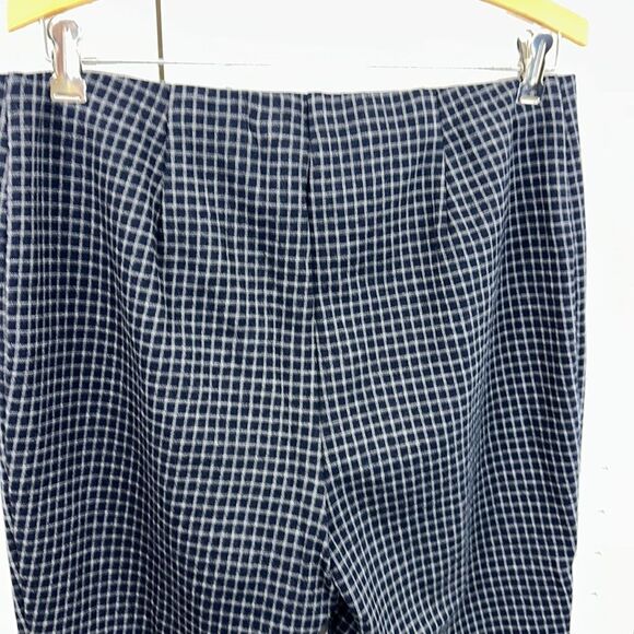 J. Jill Pants Size MP Plaid Ponte Slim Leg Pull On - Picture 6 of 10